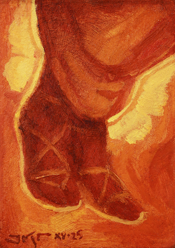 Feet Shod with the Preparation of the Gospel of Peace by J. Kirk Richards, Image 2.