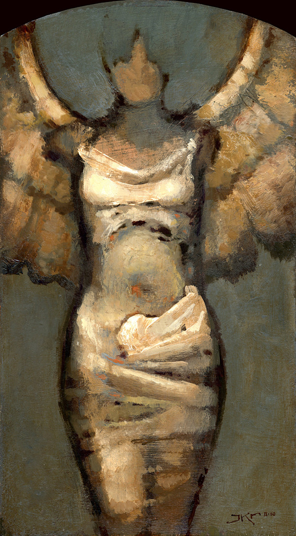 Figure with Wings XII by J. Kirk Richards