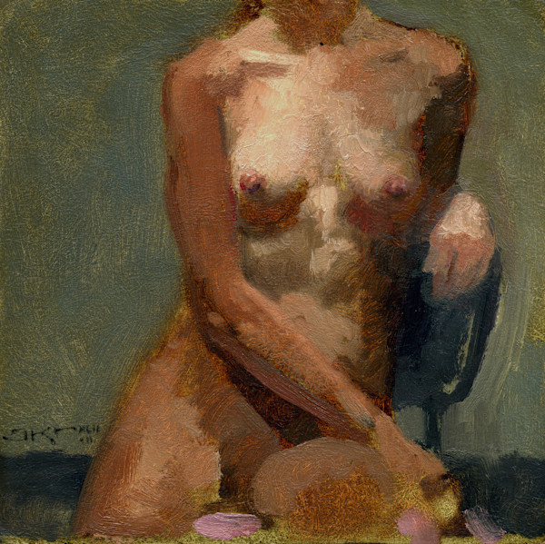 Seated Figure II by J. Kirk Richards