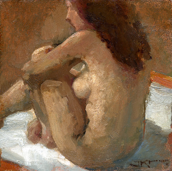 Seated Figure V by J. Kirk Richards
