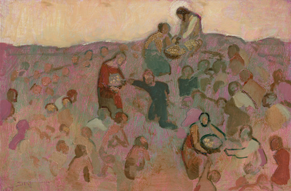 Feeding the Five Thousand by J. Kirk Richards