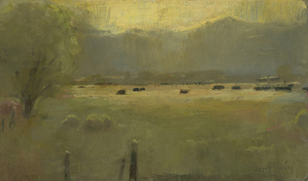 Plein Air 7 (Sunrise over Sevier County) by J. Kirk Richards