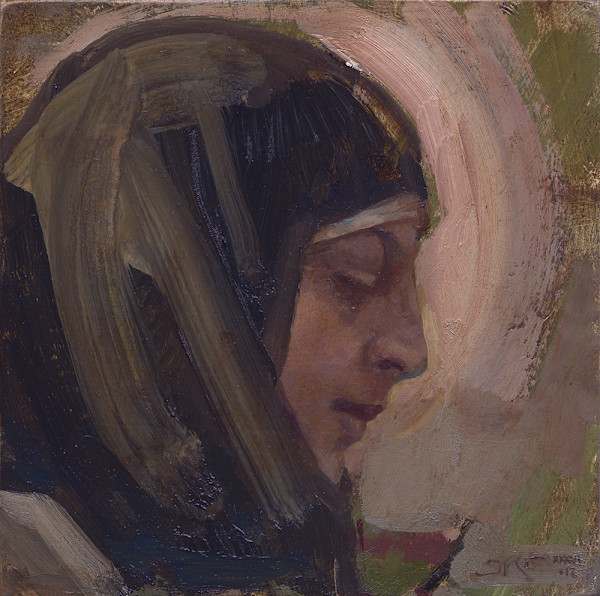Israel: Woman of Jerusalem by J. Kirk Richards