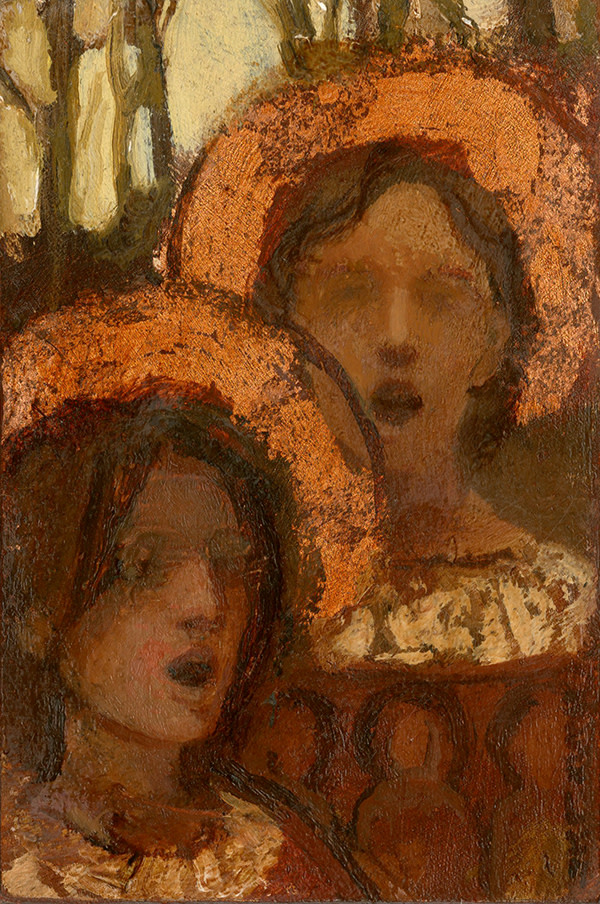 Two Singing Saints (also called Two Angels) by J. Kirk Richards