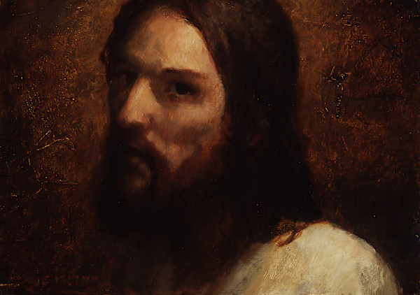 The Son of Man (Umber) by J. Kirk Richards