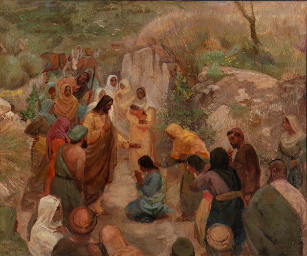Jesus Went About All Galilee by J. Kirk Richards