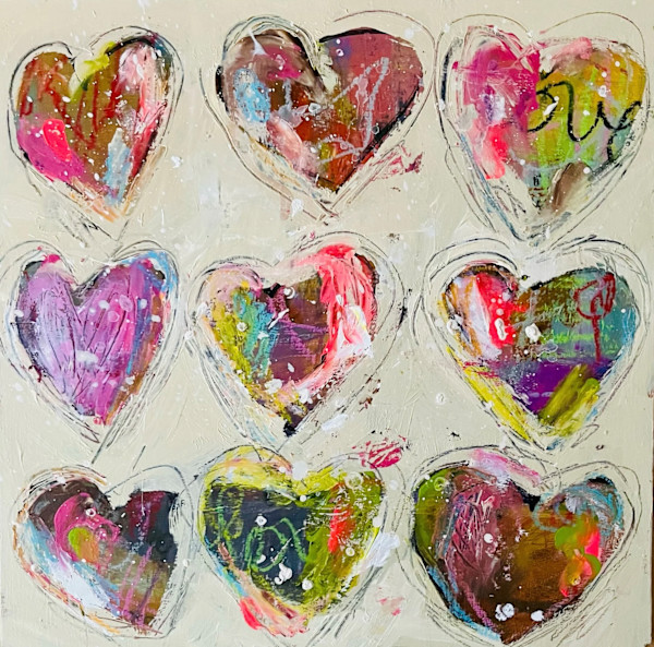 Nine Hearts by Carla Wilson, Image 1.