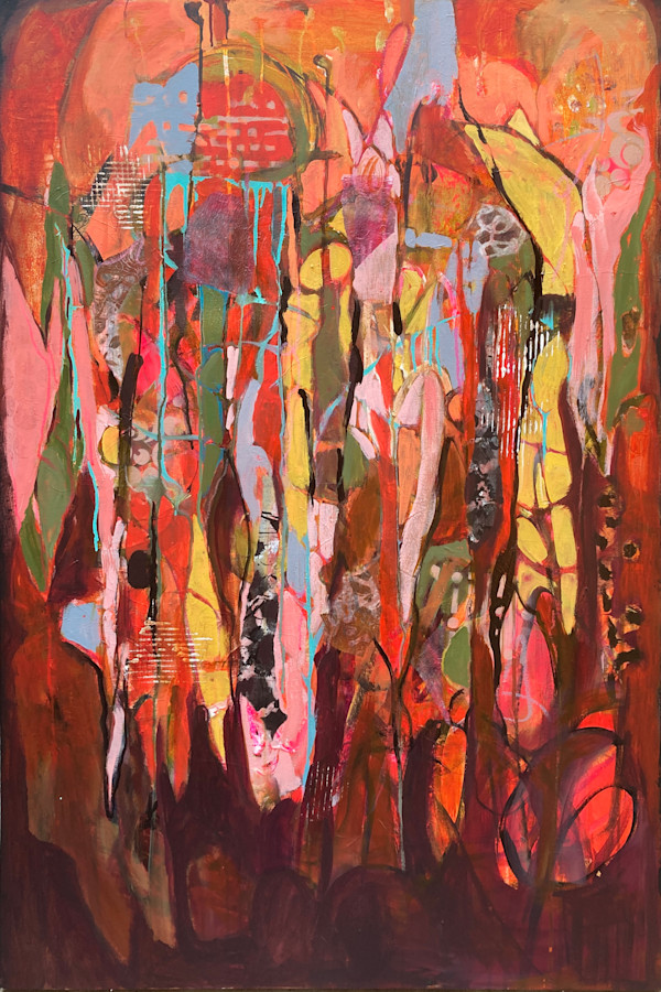Rainbow fire by Elisabeth Jahren