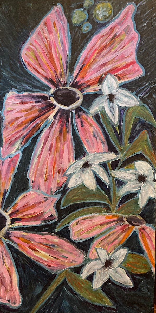 Pink and White duet by Elisabeth Jahren, Image 1.
