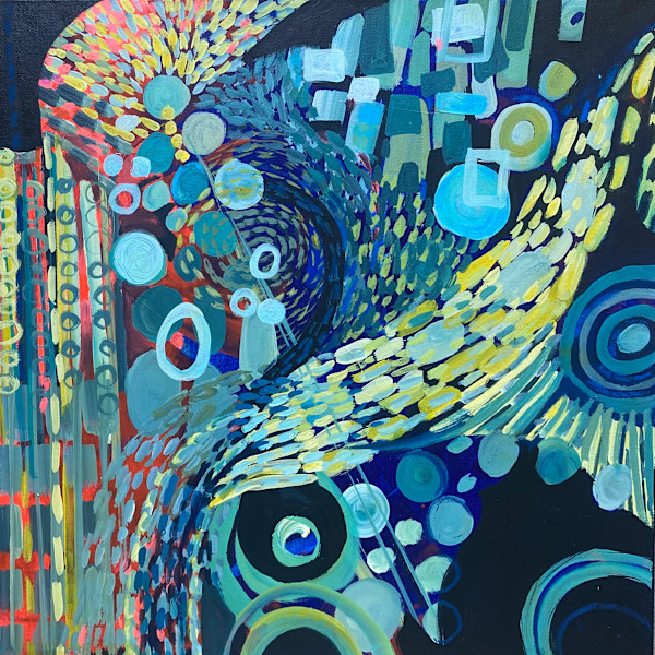 What if Bach was a painter 2 by Elisabeth Jahren, Image 1.