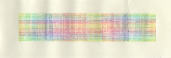 Multicolored ribbon in Ms by Chad Reynolds