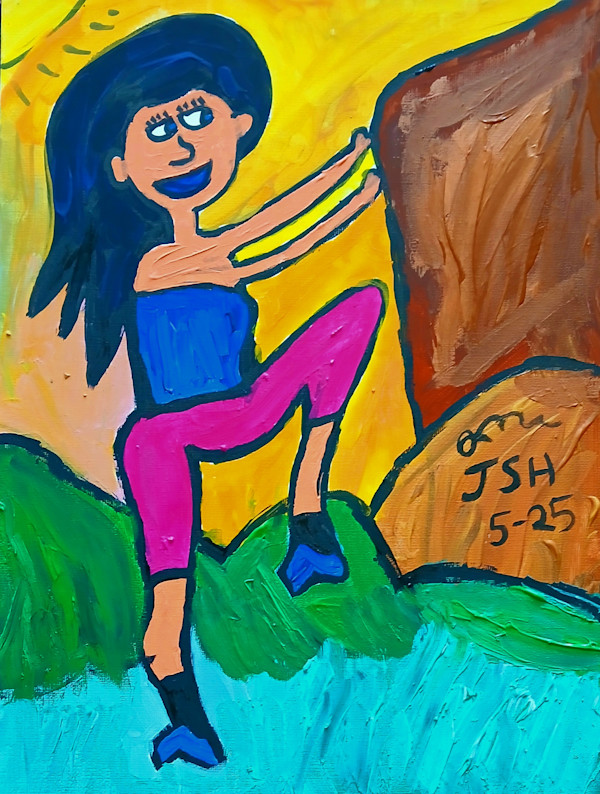 Beatriz And Her Morning Hike by Jonathan Sammuel Harrold⁹