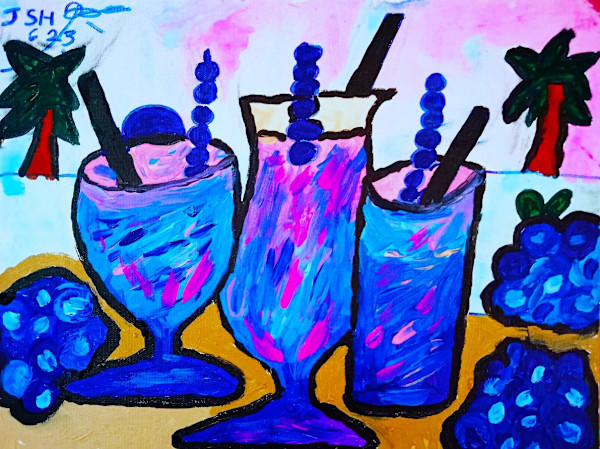 Blueberry Colada Sunrise by Jonathan Sammuel Harrold, Image 1.