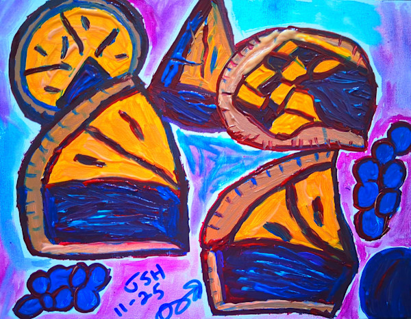 Blueberry Pie by Jonathan Sammuel Harrold