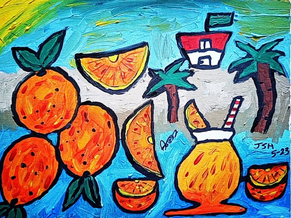 Dania Beach Oranges by Jonathan Sammuel Harrold