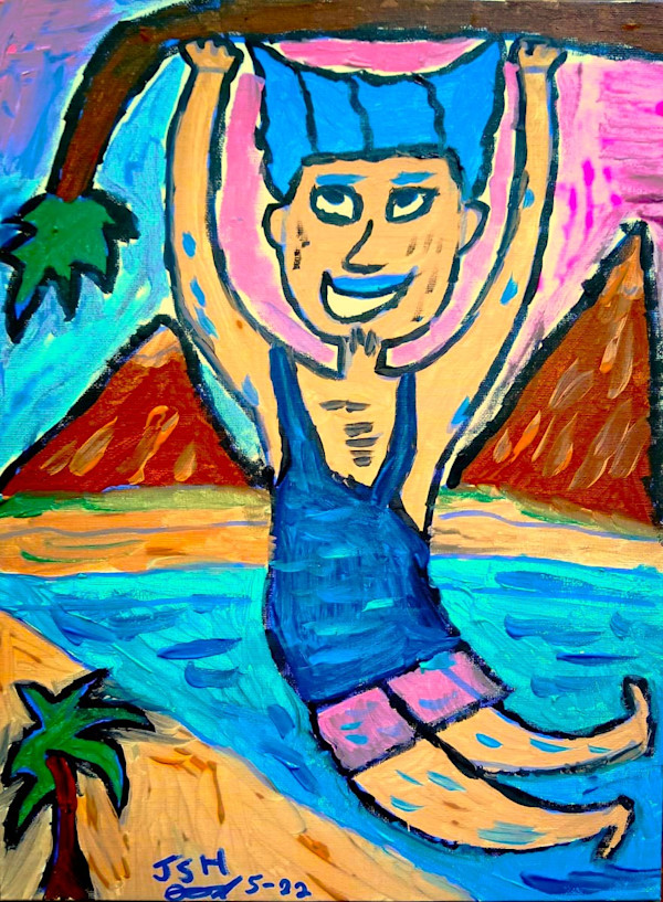 Delton Visits Kahului by Jonathan Sammuel Harrold