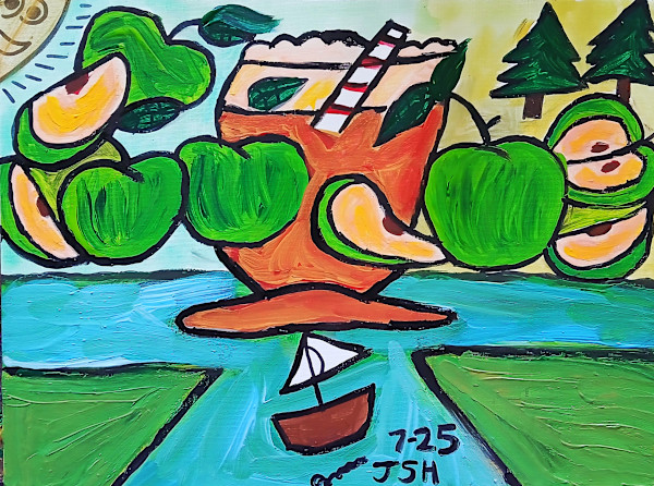 Green Apple Lake by Jonathan Sammuel Harrold⁹