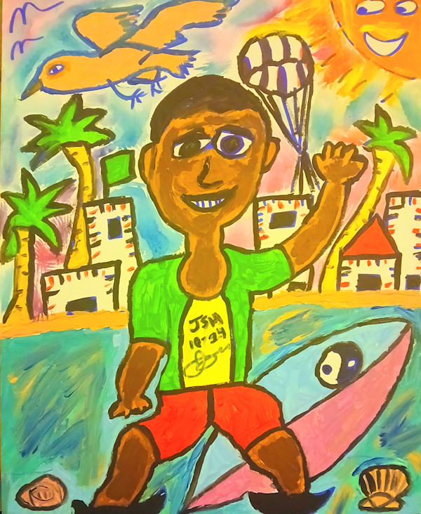 Jon Returns To Dania Beach by Jonathan Sammuel Harrold⁹