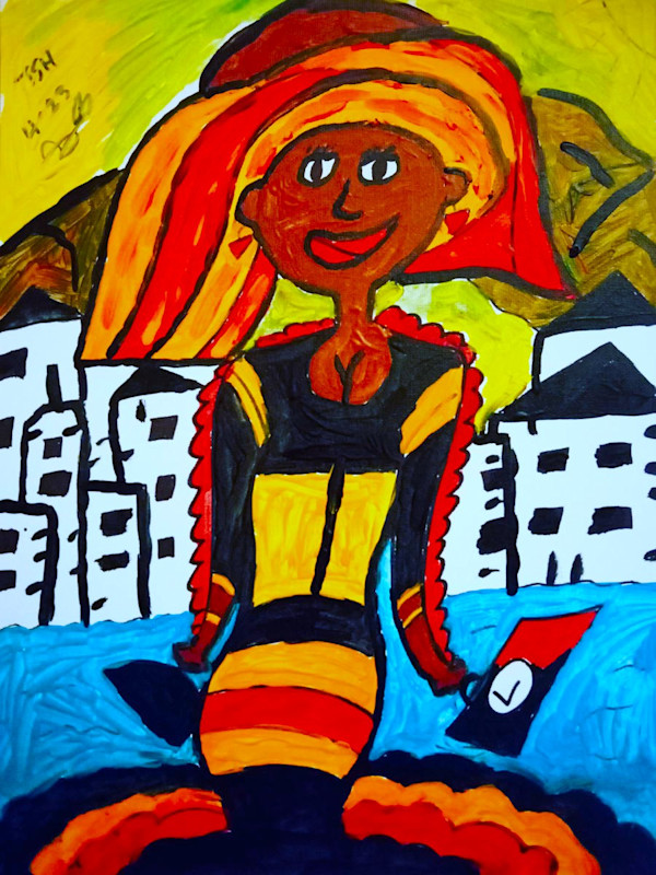 LaTonya Visits Brussels by Jonathan Sammuel Harrold, Image 1.