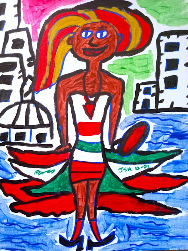 LaTonya Visits Rome by Jonathan Sammuel Harrold, Image 1.