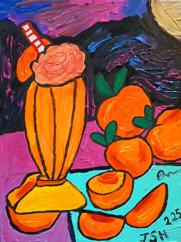 Nocturnal Peach Milkshake by Jonathan Sammuel Harrold⁹