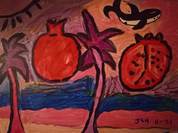 Pomegranate Beach by Jonathan Sammuel Harrold