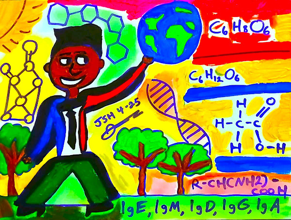 Ruben The Molecular Biologist by Jonathan Sammuel Harrold, Image 1.