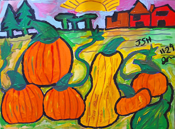 The Sacred Pumpkin Field by Jonathan Sammuel Harrold⁹
