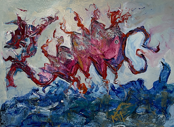Through Waters Of Collapsed Perfumes by Katherine Cox Knapp