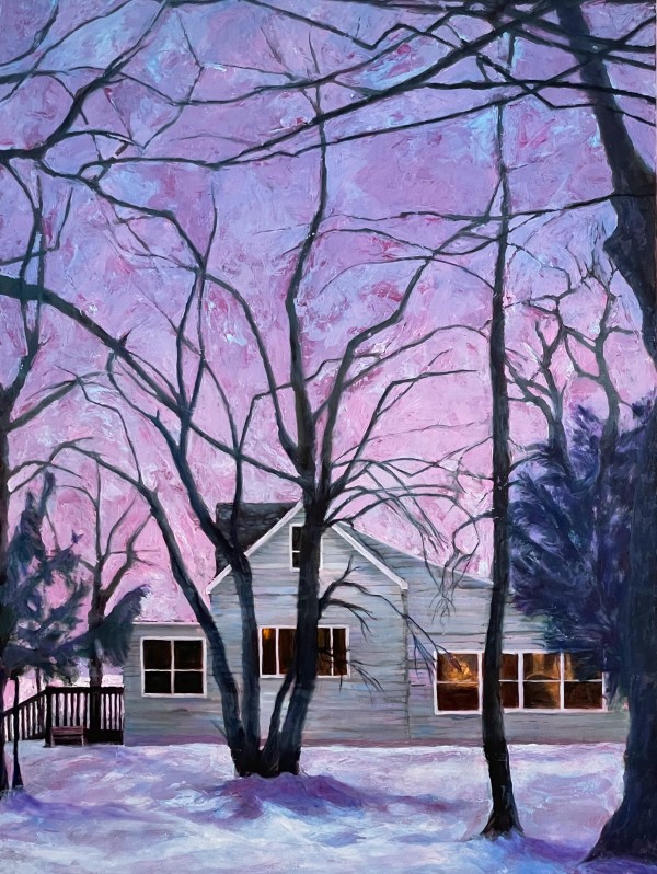 House at Fox Lake by Katherine Cox Knapp