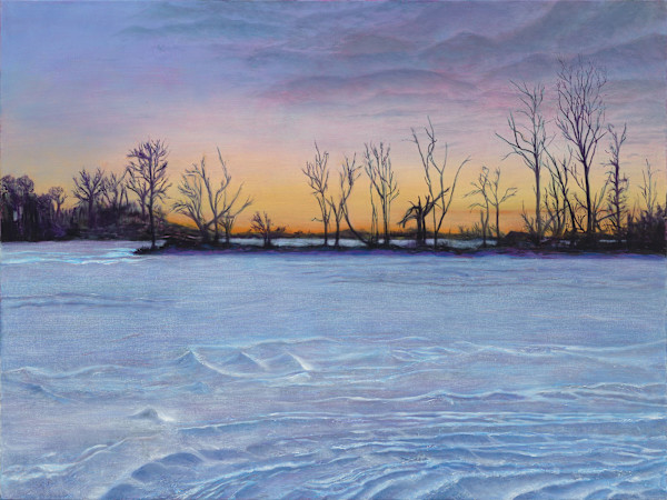 Frozen Dusk by Katherine Cox Knapp