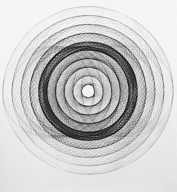Cliche Verre - Circle Study by Betsy Kenyon, Image 1.