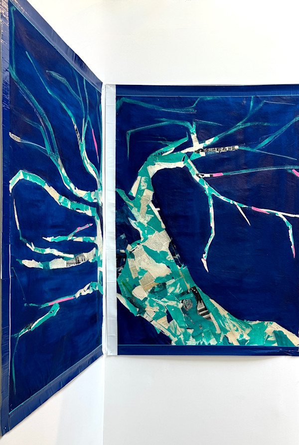 Duet in Blu – Diptych by Ella Noe, Image 1.