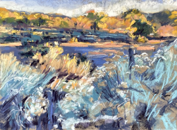 Autumn on a Taos Pasture by Elizabeth G Neer