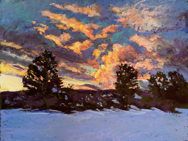 Day's End, Pagosa Lakes by Elizabeth G Neer