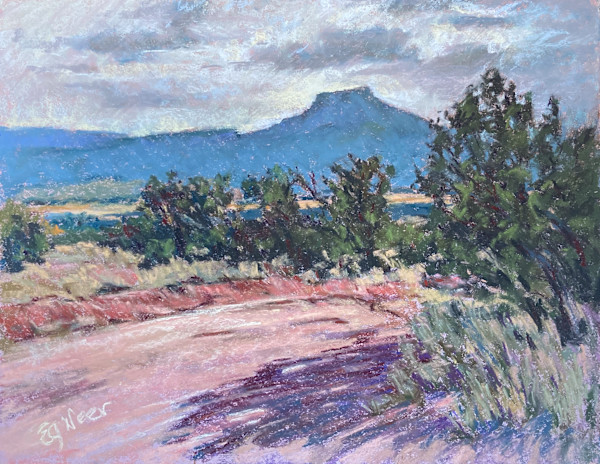 Road to Pedernal - Ghost Ranch by Elizabeth G Neer