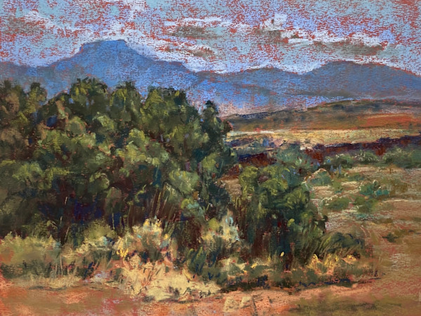 The View from Georgia's House - Ghost Ranch by Elizabeth G Neer