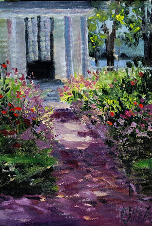 Shady Sidewalk by Melissa Carroll