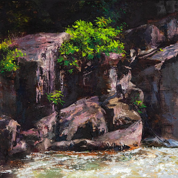 River Rocks by Melissa Carroll