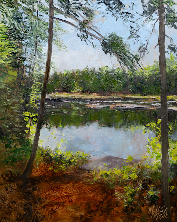 Camp View of Rainbow Lake by Melissa Carroll, Image 1.