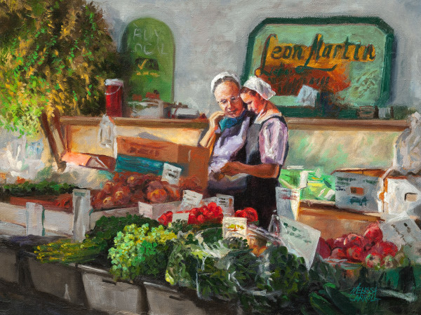 Produce Stand by Melissa Carroll