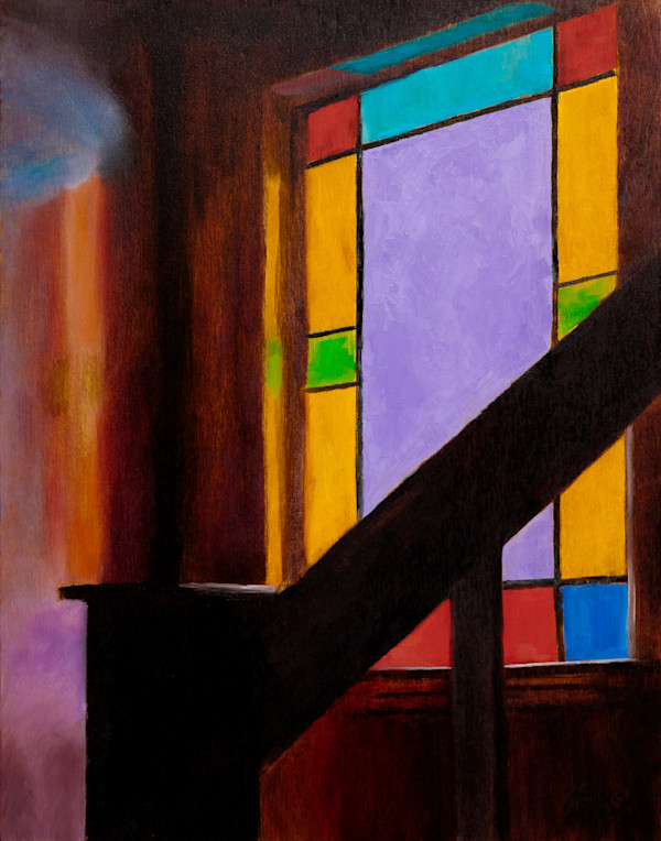 Lodge Window by Melissa Carroll