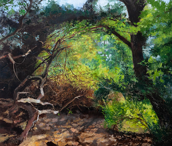 Nature's Tree Fort by Melissa Carroll