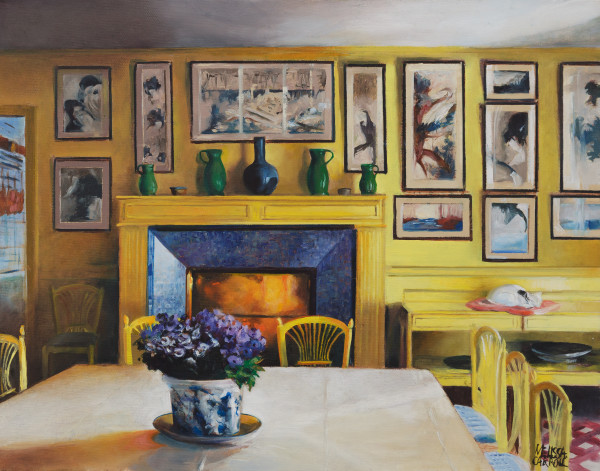 Dining Room at Giverny by Melissa Carroll