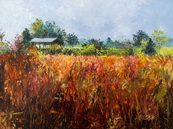 Autumn Wetlands by Melissa Carroll