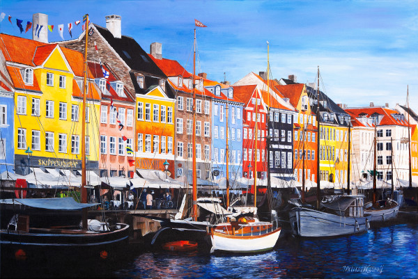 Nyhavn Street, Denmark