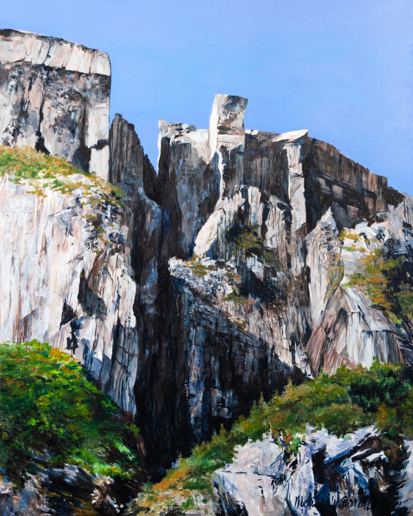 Pulpit Rock, Norway by Melissa Carroll