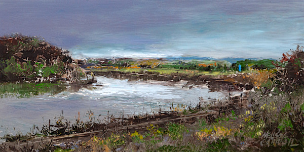 Silvery Susquehanna by Melissa Carroll