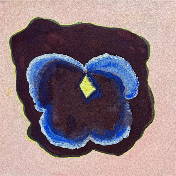 Meditation on Pansies VII by Kelsey Overstreet, Image 1.
