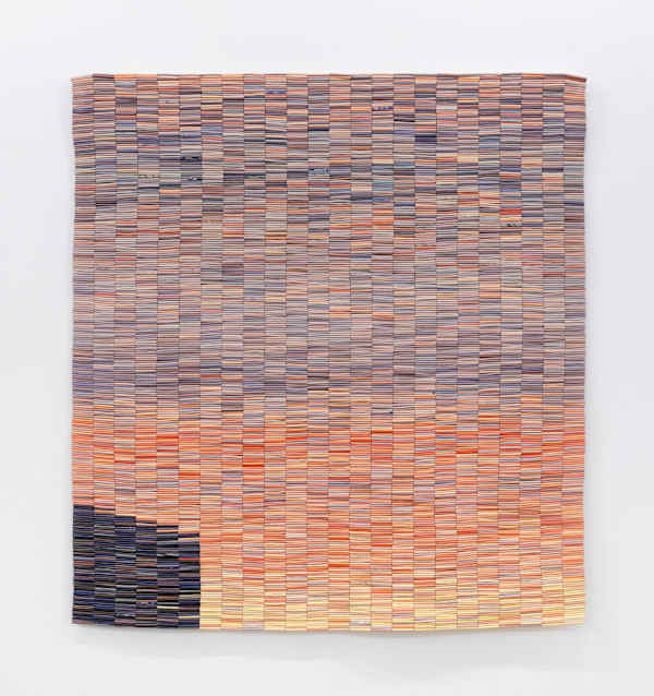 The Twilight Compositions: Blush, 2024 by Nadia Myre, Image 2.